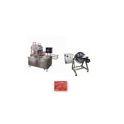 Automatisierte Pektingummi-Süßigkeitsablagermaschine für die großflächige Süßigkeitsproduktion