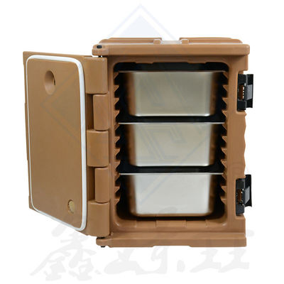 Lange Lebensdauer 90L Isolierte Box für leicht zu reinigende kommerzielle Küchengeräte