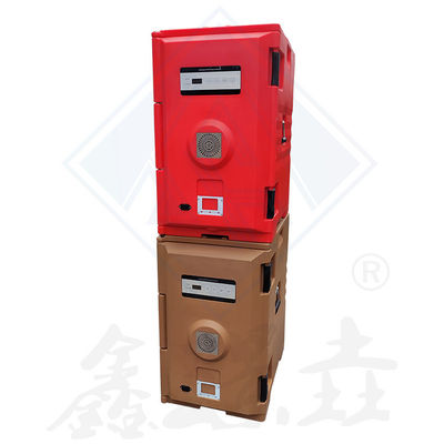 120L Rotationsform Isolierte Box mit Heizung und Nahrungsmittelwärmer Edelstahl PE