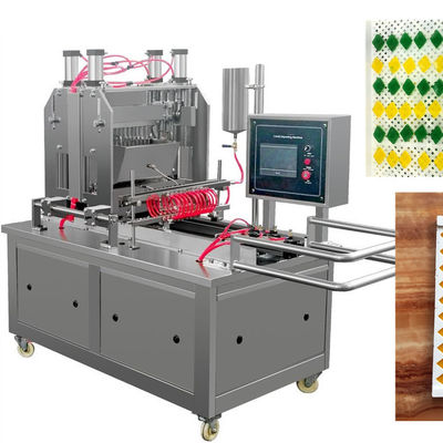 Halbautomatische Süßigkeitenmachmaschine zur Herstellung von Süßigkeiten in 50 kg Lollipop Toffee