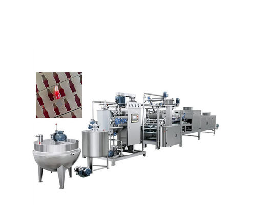 Automatische Süßigkeiten-Lollipop-Maschine für 150 kg/h Bärenproduktion in der Lebensmittelindustrie