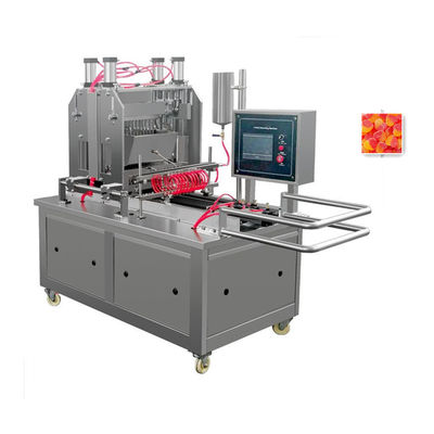 Hohe Produktivität Halbautomatische Sortierte Gelee Gummi Süßigkeiten Einlagermaschine