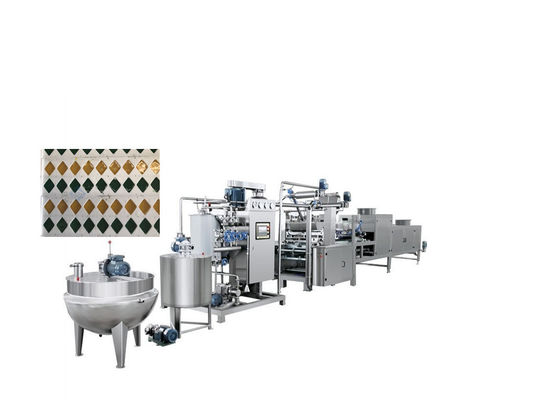 150 kg/h Bärenschokolade-Produktionslinie Lollipop Hochproduktions-Automatische Maschine