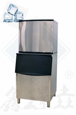 Luftkühlung Wasserkühlung Industrielle Eiswürfelmaschine 500 kg zur Produktion von Eiscreme