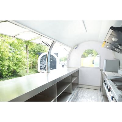 220V Doppelachse Nettes Design Mobil kundenspezifisches Industrie-Rundmodell Mobil-Food-Truck