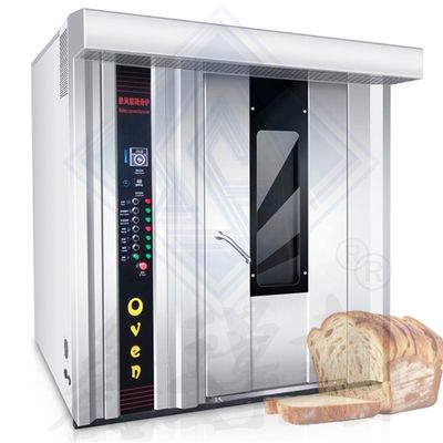 Multifunktionelle 32-Träger-Rotationsofen mit hochtemperaturbeständigem Trolley