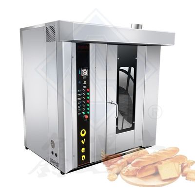 16 Trays Rotationsofen für Bäckereien, Hotels und Maschinen 100 kg/h