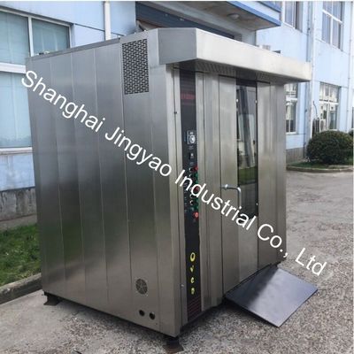 Trolley Rotating Baking Gas 32 Tray Rotary Oven für Backmaschinenfunktion 100kg/h