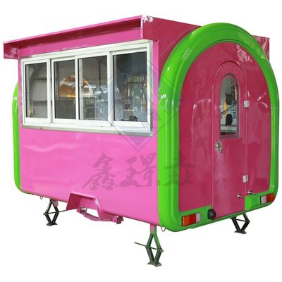 Kleine mobile Lebensmittelwagen für den Straßenverkauf im Freizeitbereich