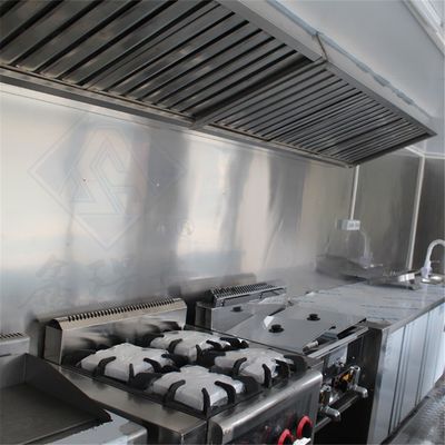 250*160*210cm Maßgeschneiderte Größe Straße Mobil Küche Mobil Eiscreme Fastfood-Auto