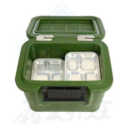 Rundform Isolierte Lunchbox Küchenmechanische Ausrüstung mit Zubereitungsguss