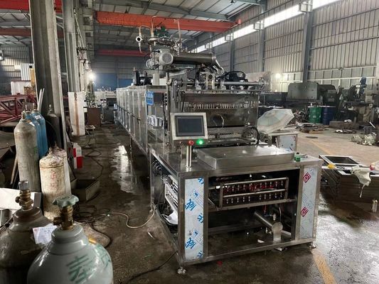 Edelstahl Fruchtsaft Süßigkeiten Produktionslinie automatische Einlagerung 3000x920x1680mm
