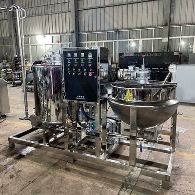Pektin Gelatine Süßigkeiten Sirup Soft Gummy Süßigkeiten Herstellungsmaschine für die Großproduktion
