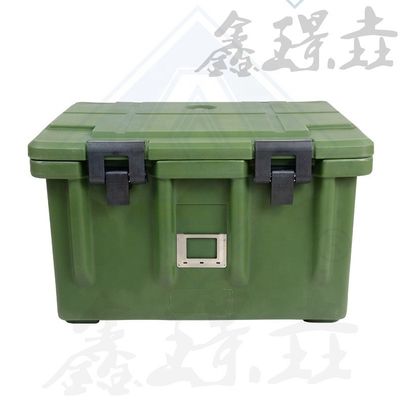 Küchenmechanische Ausrüstung Rotomolding Isolierte Umschlagskiste Große Kühltasche