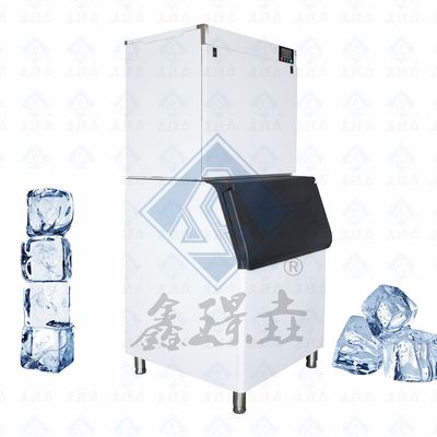 Eiswürfelmaschine aus Edelstahl und Eismaschine zur schnellen Eisproduktion