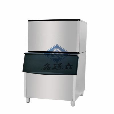 Großkapazität kommerzieller Eiswürfelhersteller 1350 Würfel 760x830x1740 Abmessungen