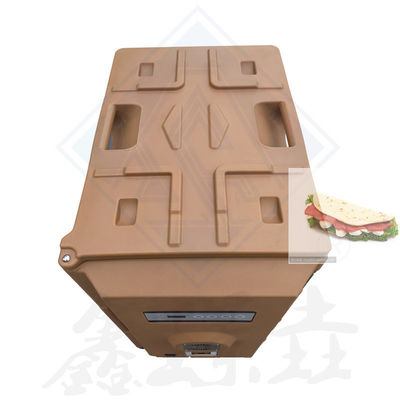 Restaurant Isolierte Lunchbox mit Nahrungsmittelwärmer Funktion und Edelstahl Innenschicht