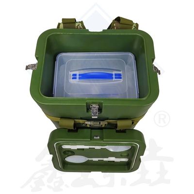 Küchenmechanische Ausrüstung Maßgeschneiderte Größe Rotomolding Isolierte Box Rucksackkühler