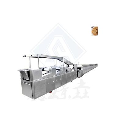 Backen 500 kg/h Harte Knuspelsäfte automatische Cupcake Elektrotunnel Ofen 7m