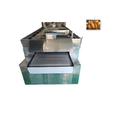 Backen 500 kg/h Harte Knuspelsäfte automatische Cupcake Elektrotunnel Ofen 7m