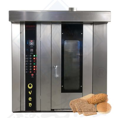Anpassbar 16 Schalen Rotationsofen für Kekse vernünftige 380V-50Hz-3P Spannung