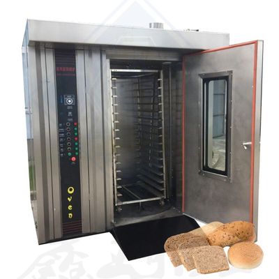 Anpassbar 16 Schalen Rotationsofen für Kekse vernünftige 380V-50Hz-3P Spannung