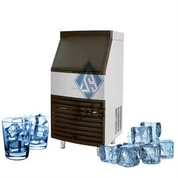 Edelstahl-Eiswürfelhersteller 22*22*22mm Eissatz-Eismaschine