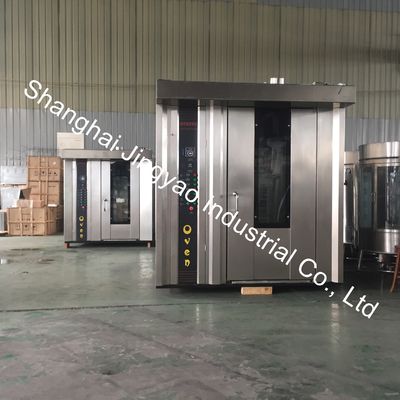 Bread Bakery Machine Edelstahl elektrischer Ofen mit Rotationstrolley Backfunktion