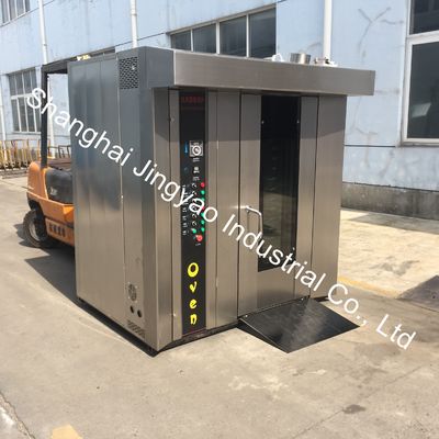 Bread Bakery Machine Edelstahl elektrischer Ofen mit Rotationstrolley Backfunktion