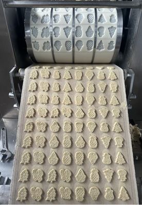 3kw hohe Produktivität Crepe dünne Erdbeeren Butter Kekse Maschine Keksenmacher