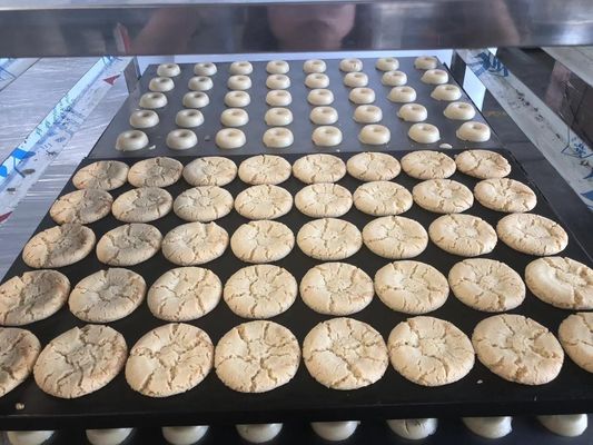 3kw hohe Produktivität Crepe dünne Erdbeeren Butter Kekse Maschine Keksenmacher