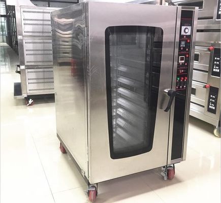 10 Trays Elektrische Konvektionsofen zum Backen von Brot in Restaurantmehlmühlen