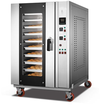10 Trays Elektrische Konvektionsofen zum Backen von Brot in Restaurantmehlmühlen