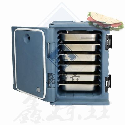 Isolierte Lunchbox aus Edelstahl für mechanische Küchengeräte in Restaurants