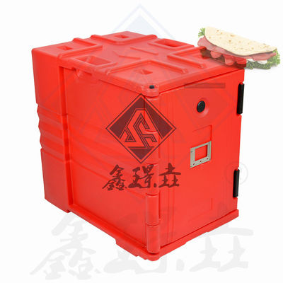 Isolierte Lunchbox aus Edelstahl für mechanische Küchengeräte in Restaurants