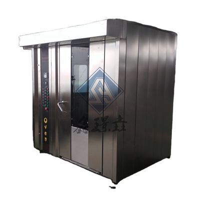 Edelstahl 32 Schalen Brotkuchen Bäckerei Rotationsofen für Mehlmühle