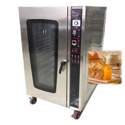 Bäckerei-Ausrüstung Bäckerei 8 Schalen Gaskonvektionsofen Gewerblicher elektrischer Backofen