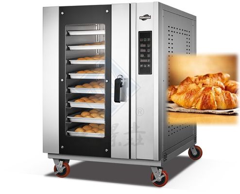 Bäckerei-Ausrüstung Bäckerei 8 Schalen Gaskonvektionsofen Gewerblicher elektrischer Backofen