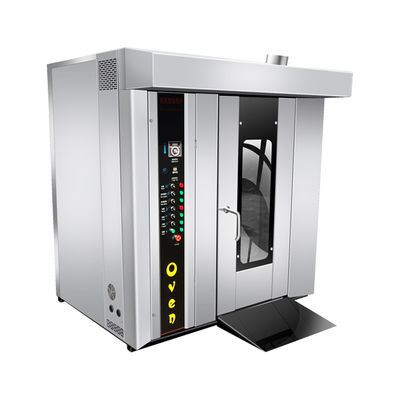 Elektrisch/Diesel/Gasbetrieb 32 Trays Gas-Rotationsofen für Backflohr-Rohstoff