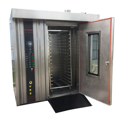 Elektrisch/Diesel/Gasbetrieb 32 Trays Gas-Rotationsofen für Backflohr-Rohstoff