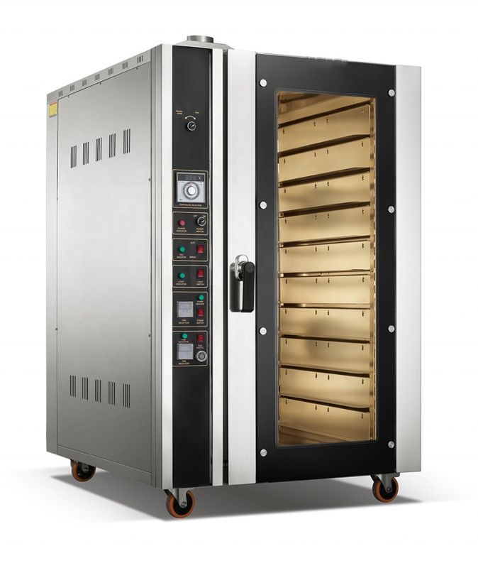 10 Schalen Elektrische Heißluftkonvektion Brotöfen für Bäckerei Heizquelle Elektrisch