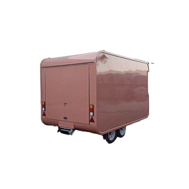 Lange Lebensdauer Einzelhandel Mobil-Lebensmittel-LKW Straßenkleidung Laden Trailer Pizza heiß