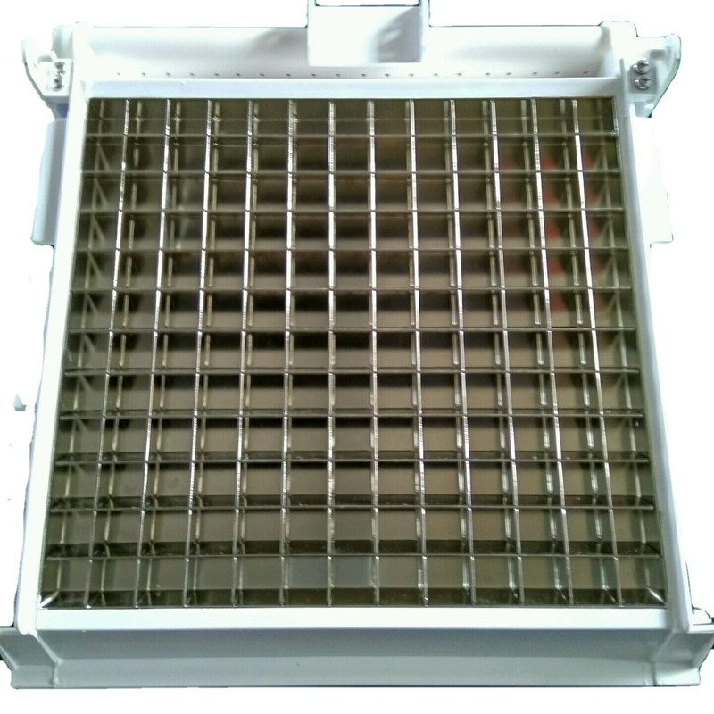 500 kg/24h Eiswürfelmaschine für industrielle 7x18-Gitter 36x36x22mm-Eisverdampfer
