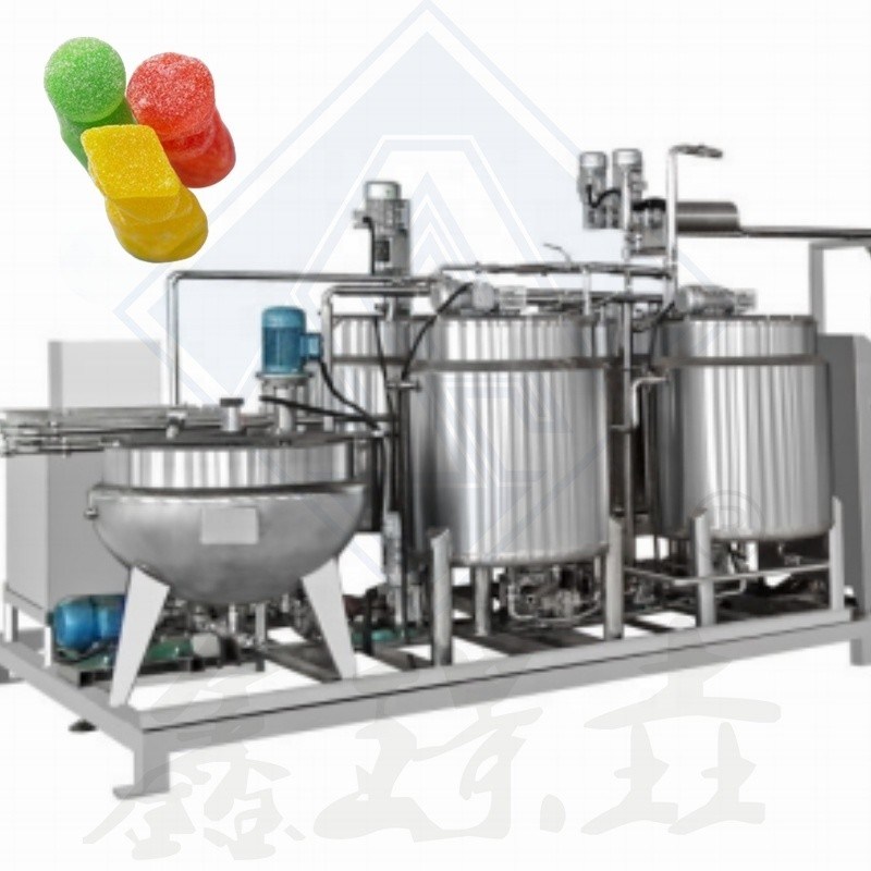 Automatische Gummy Candy-Maschine für die Präzisionsablagerung von Jelly-Candy-Maschine