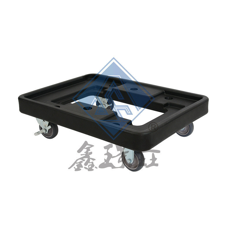 Nahrungsmittel Anzeige Schwarz Isolierte kommerzielle Gastronomie Warmer Transportbehälter Wagen