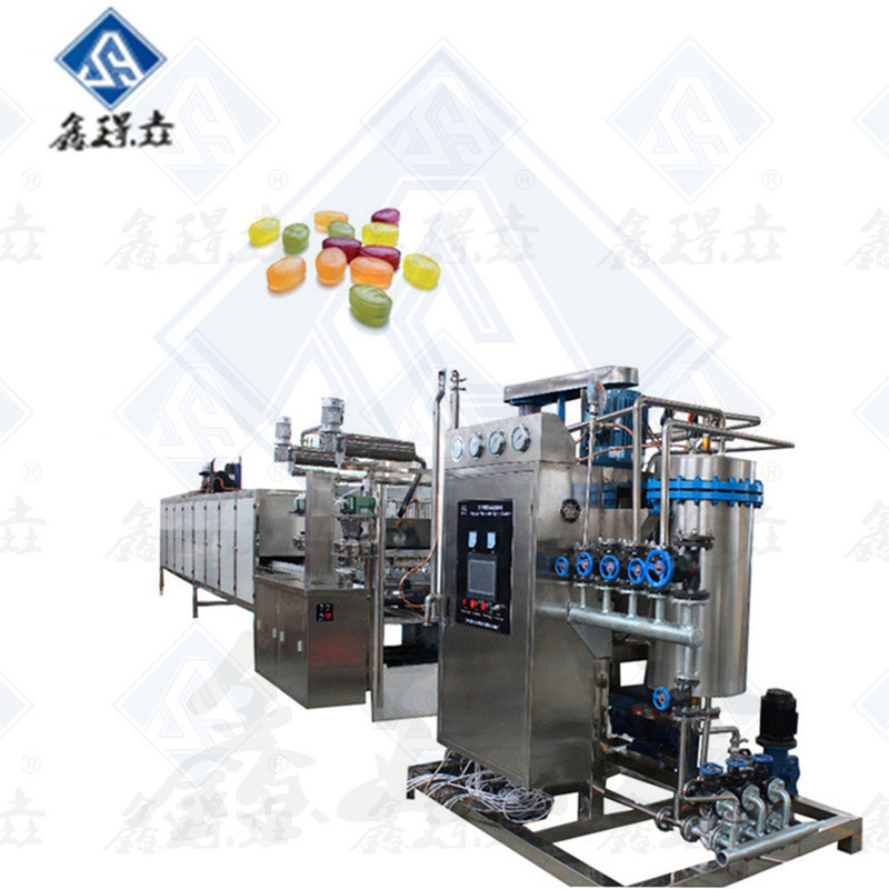 2000KG professioneller vollautomatischer Lollipop-Süßigkeitenhersteller für die Süßigkeitenproduktion