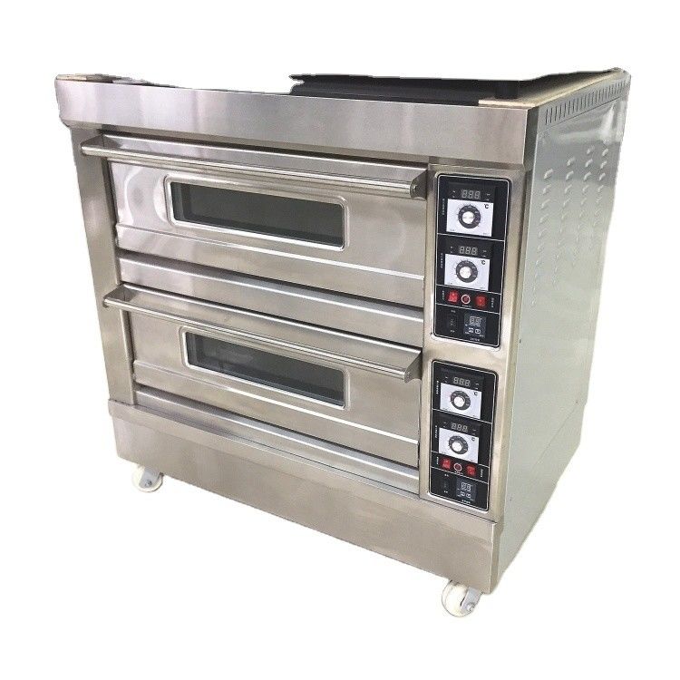 Backmaschinen Funktion Elektro-Gaskuchen Pizza-Ofen mit wettbewerbsfähigen und 3 Deck 9 Trays