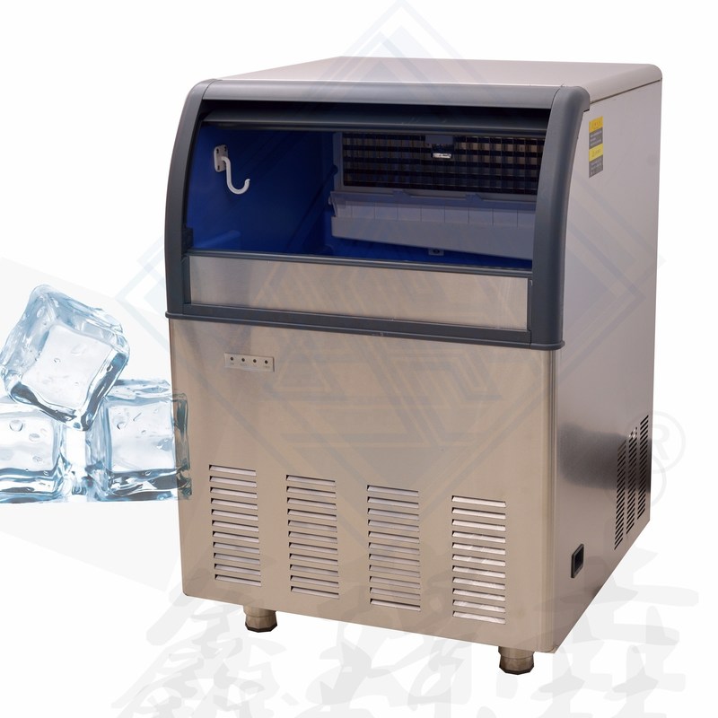 Automatische Maschine zum Herstellen von Eisblöcken 1000 kg Industriewürfelhersteller mit Maneurop-Kompressor