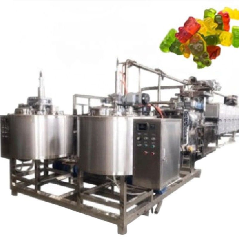 Industrielle Gummi-Bär-Machmaschine mit hoher Produktivität und vollautomatischer Funktion