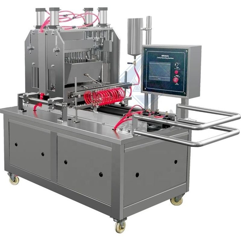 Mini Lab Süßwaren Süßigkeiten Depositor Herstellungsmaschine für weiche und harte Gelee gefüllte Süßigkeiten